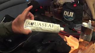 HOW TO  DUI DRYSUIT ZIPPER REPLACEMENT  PART 1 [upl. by Hussein]