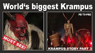 Perchtenlauf und Krampuslauf Graz  Größter Krampus [upl. by Doxia690]