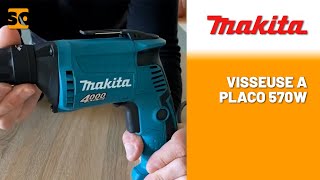 Utilisation parfaite de la Visseuse à placo 570W  MAKITA [upl. by Juno531]