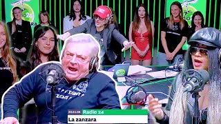 Enzo Spatalino lottatore tra le donne  La Zanzara 14112024 [upl. by Adnilasor942]