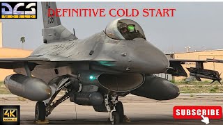 DCS World F16C Definitive Realistic Cold Start Procedure [upl. by Margareta60]