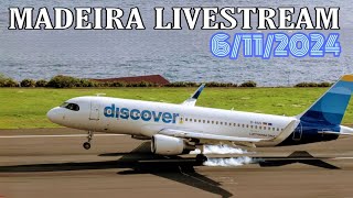 MADEIRA LIVE CR7 AIRPORT  LPMA [upl. by Ahsenom779]