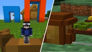 Small Blocks in NonEuclidean Minecraft Bits and Chisels [upl. by Amlev]