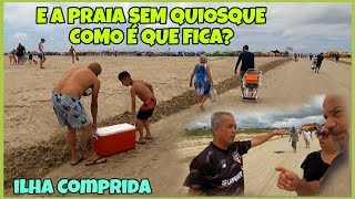 PRAIA CHEIA EM ILHA COMPRIDA NESSE FERIADÃO  QUEBRANDO A ROTINA [upl. by Adnahsat]