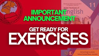 Important Announcement  Get Ready For the UNIT EXERCISES  Session’s Roadmap TGJFaisalIqbal [upl. by Yvonner]