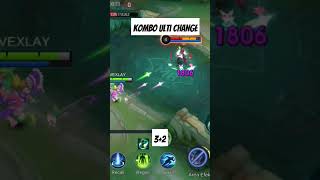 KOMBO ULTI CHANGE‼ mobilelegends mplindonesi mlbb mplgameplay changemlbb [upl. by Lynde716]