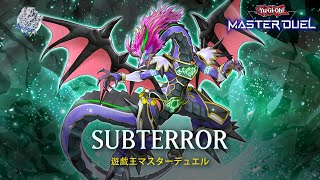 Subterror  Subterror Behemoth Fiendess  Ranked Gameplay YuGiOh Master Duel [upl. by Bartel]