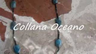 TUTORIAL COLLANA con pietre dure  quotOceanoquot [upl. by Ytrebil]