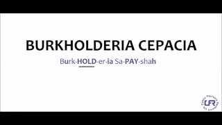 How to Pronounce Burkholderia Cepacia UK [upl. by Keiko]