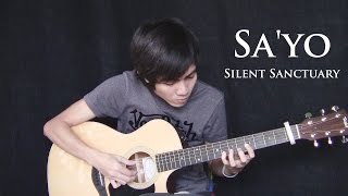 SAYO  Silent Sanctuary fingerstyle guitar cover [upl. by Ahsatin729]