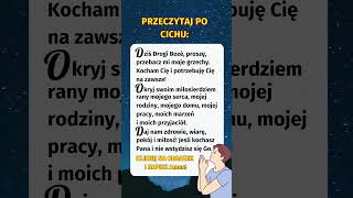 MODLITWA PORANNA ❤️ PIĘKNA MODLITWA NA DOBRY DZIEŃ I BŁOGOSŁAWIEŃSTWO DLA CIEBIE ❤️ MODLITWA DO BOGA [upl. by Lash]