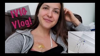 My First IVIG Infusion  Chronic Illness [upl. by Christi324]