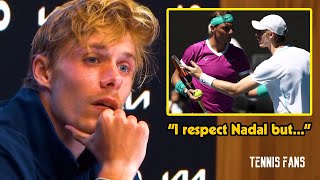 Denis Shapovalov quotIm not trying to say anything against Nadalquot  2022 HD [upl. by Edik]