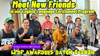 Meet new friends at our English Language Enrichment in Inlingua Jakarta [upl. by Idonna]