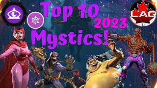 Top 10 Best Mystic Champs In Game My Opinion In 2023  Marvel Contest of Champions [upl. by Krissy]