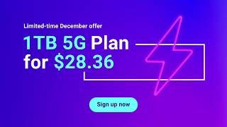 1TB 5G Data Plan  CirclesLife [upl. by Enajharas]