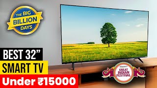 Top 5 Best Smart TV Under 15000⚡Android Smart TV Under 15000 In Flipkart BBD amp Amazon GIF Sale 2024 [upl. by Livvi]