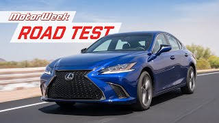 2019 Lexus ES350 F Sport  MotorWeek Road Test [upl. by Aldwon]