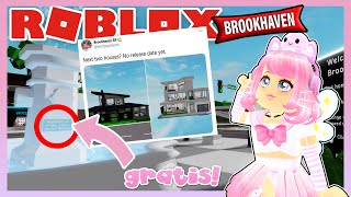 OBTÉN GRATIS NUEVAS MANSIONES MISTERIOSO MENSAJE DEL CREADOR de BROOKHAVEN 🧐🏡 [upl. by Taam505]