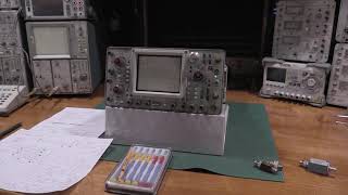 Tektronix 465B Restoration Part 2 Vertical Amplifier Alignment and Calibration [upl. by Maretz]