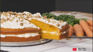 Gâteau moelleux aux carottes Facile et rapide [upl. by Akimahc]