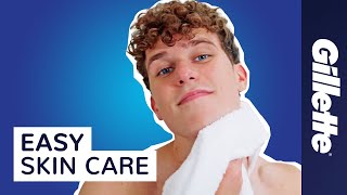 Easy Skin Care Guide Unlock the Secrets to a Smooth Shave  Gillette [upl. by Llemert]