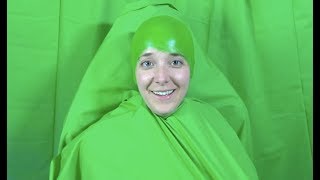 Just Trying To Blend In With My Green Screen [upl. by Ashley]