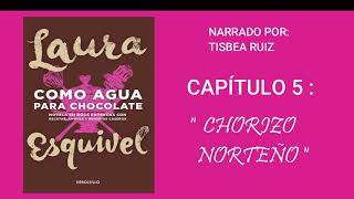 COMO AGUA PARA CHOCOLATE AUDIOLIBRO CAPÍTULO 5 CHORIZO NORTEÑO [upl. by Siekram]