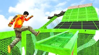 EXTREME PARKOUR  GTA 5 Funny Moments 682 [upl. by Pals669]