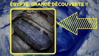 MYSTÉRIEUX SARCOPHAGE EN GRANIT NOIR DÉCOUVERT 5 MÈTRES SOUS TERRE EN ÉGYPTE [upl. by Raval468]