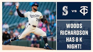 Mariners vs Twins Game Highlights 5624  MLB Highlights [upl. by Leuname211]