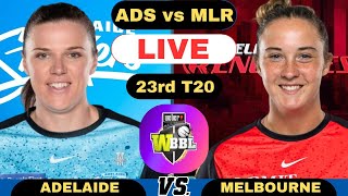 WBBL Live Adelaide Strikers Women vs Melbourne Renegades Women  ADSW vs MLRW Live WBBL Match 2024 [upl. by Rinna]