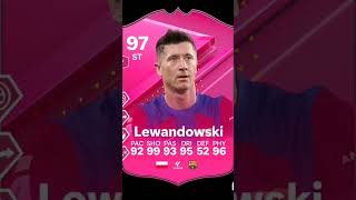 Lewandowski FIFA Card EVOLUTION lewandowski football messi edit fcbarcelona [upl. by Mcmath493]