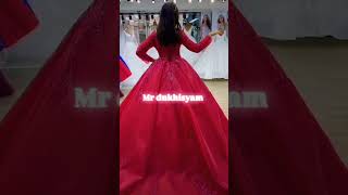 New top red diamond lehenga dress collection ♥️ songshortsfeed mrdukhisyamsethydress redlahenga [upl. by Erialc]