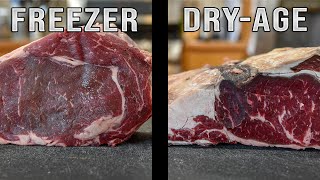 Can you dry age steak in your refrigerator [upl. by Wit783]