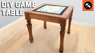 DIY Board Game Table  How to Build Your Own  Builders Studio  Osborne Wood [upl. by Onateyac]