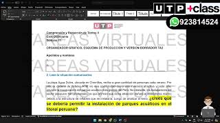 🔴¿Crees que se debería permitir la instalación de parques acuáticos en el litoral peruano TEXTOS 2 [upl. by Vidovik]