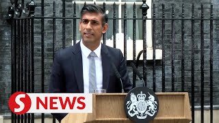 UK PM Sunak pledges to fix mistakes in first address [upl. by Alien]