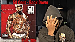 CURTISSS 50 Cent  Back Down REACTION  First Time Hearing [upl. by Ribaj140]