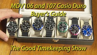 Casio Duro MDV106 and MDV107 Buyers Guide 2024 [upl. by Yelahs]