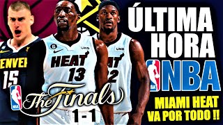 Miami Heat EMPATA TODO 🚨💣 Adebayo 💥 Jokic SOLO 😱 Duncan 🤯 Jimmy 🔥 Nuggets 🤬❌ ULTIMA HORA NBA [upl. by Shakespeare]