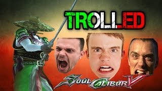 Mexican Samurai TROLLS Angriest Gamers In Soul Calibur V [upl. by Etnemelc158]