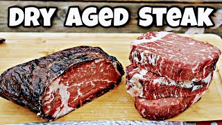 How to Dry Age Steak at Home  No Equipment Dry Aging [upl. by Thun84]