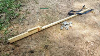 How to Make a Powerful Slingshot from Home [upl. by Edita184]