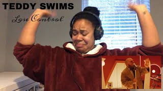 Teddy Swims  Lose Control  REACTION [upl. by Ihtac]