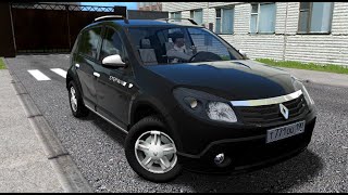 City Car Driving  Renault Sandero Stepway [upl. by Atinav399]