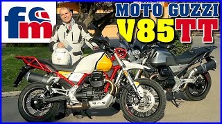 Moto Guzzi V85 TT  Review y prueba [upl. by Petua]