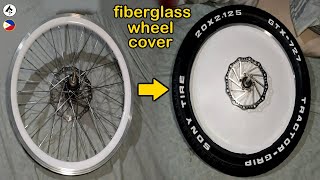 Double Wall Rim DIY Wheel Cover Playbike [upl. by Eenat]