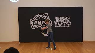 Australian National Yoyo Championships Amateur Div 17th Neo Freedman [upl. by Eelloh]