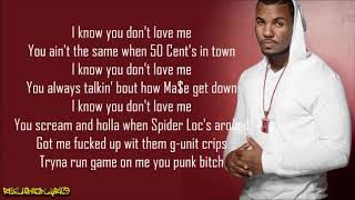 The Game  240 Bars Spider Joke Lyrics [upl. by Odrawde]